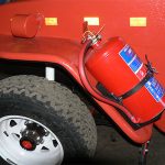 URI 6 Seater Mine Vehicle transporting underground mining personnel with heavy-duty steel construction and ROPS/FOPS safety design.
