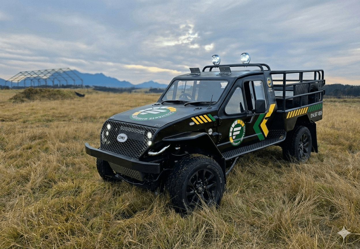 URI-SA specialised security vehicle for policing and remote operations